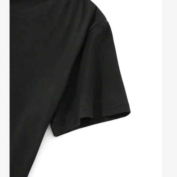 Autism Awareness "I Am His Voice, He Is My Heart" Graphic Tee - Black - Picture 3 of 3